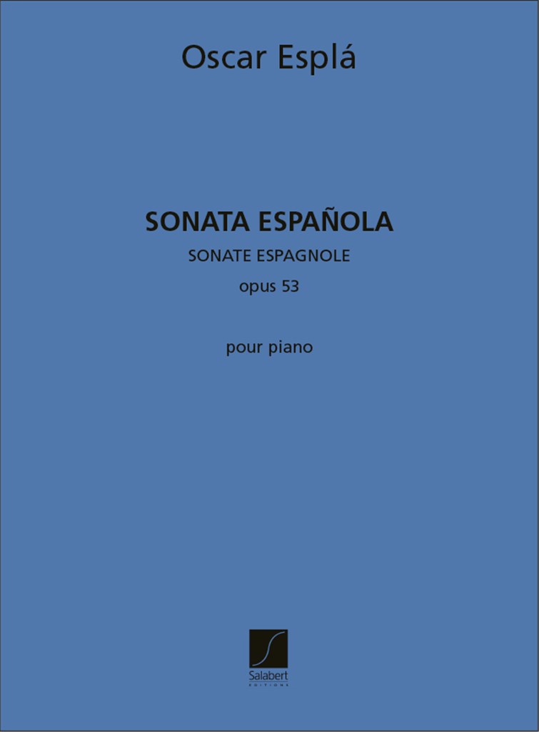 Sonata Espanola Op.33 Piano